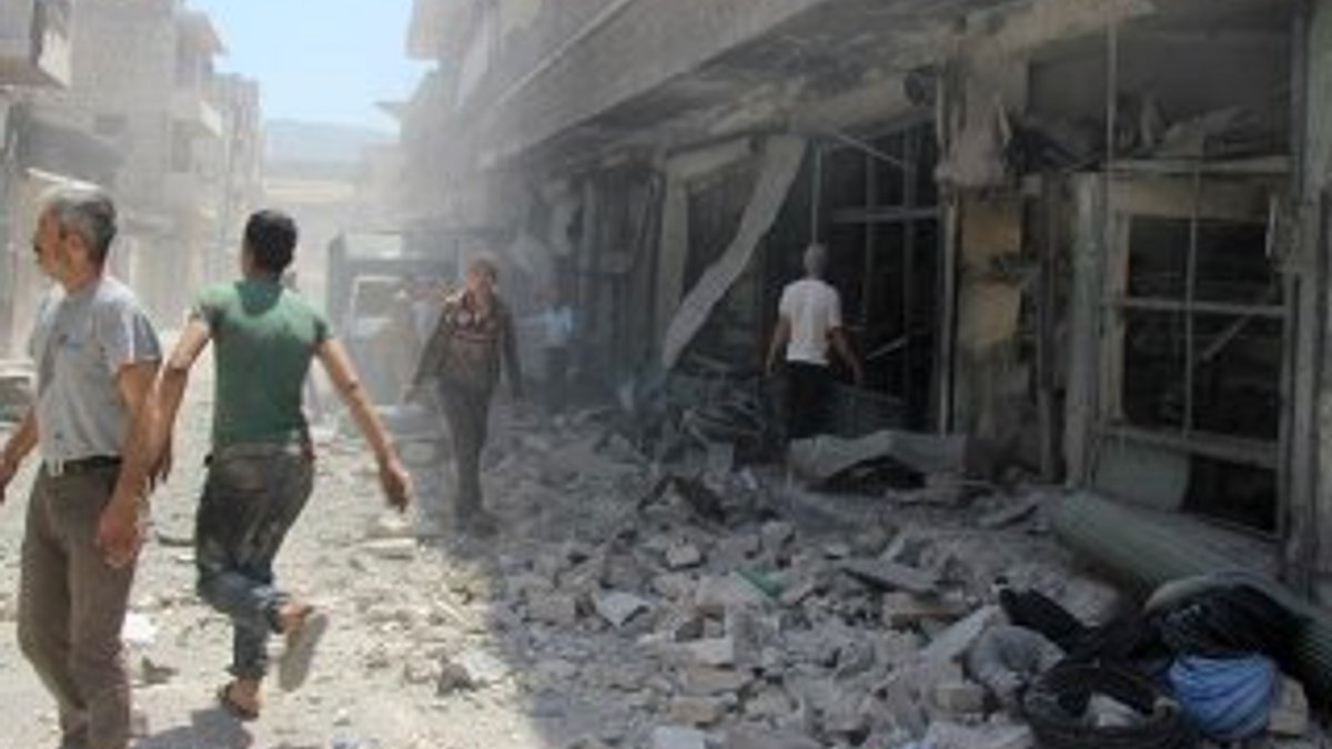 Esad rejimi İdlib'in güneyini vurdu