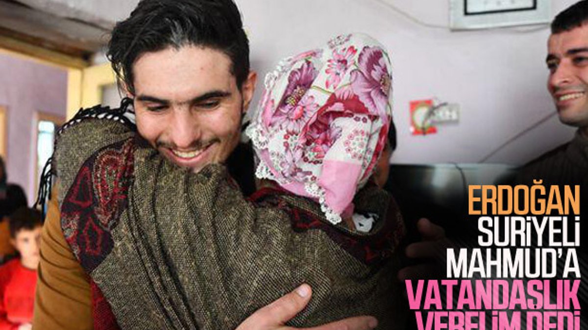 Suriyeli Mahmud'a vatandaşlık verilecek
