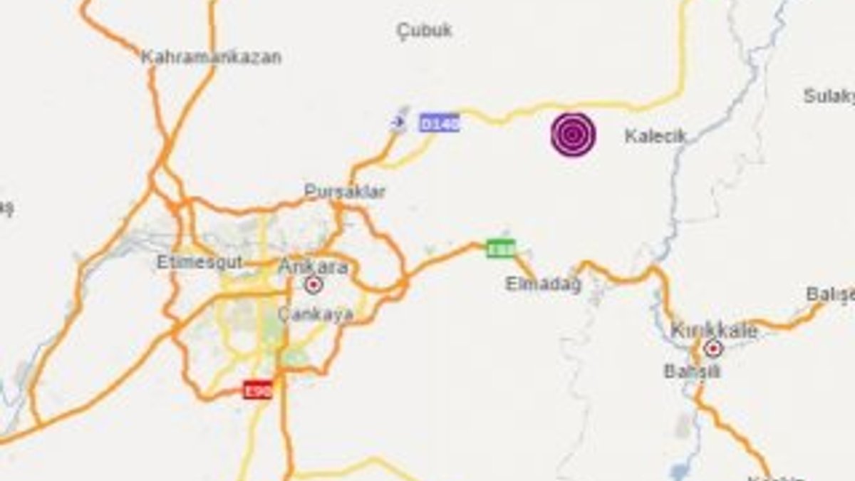 Ankara'da art arda depremler