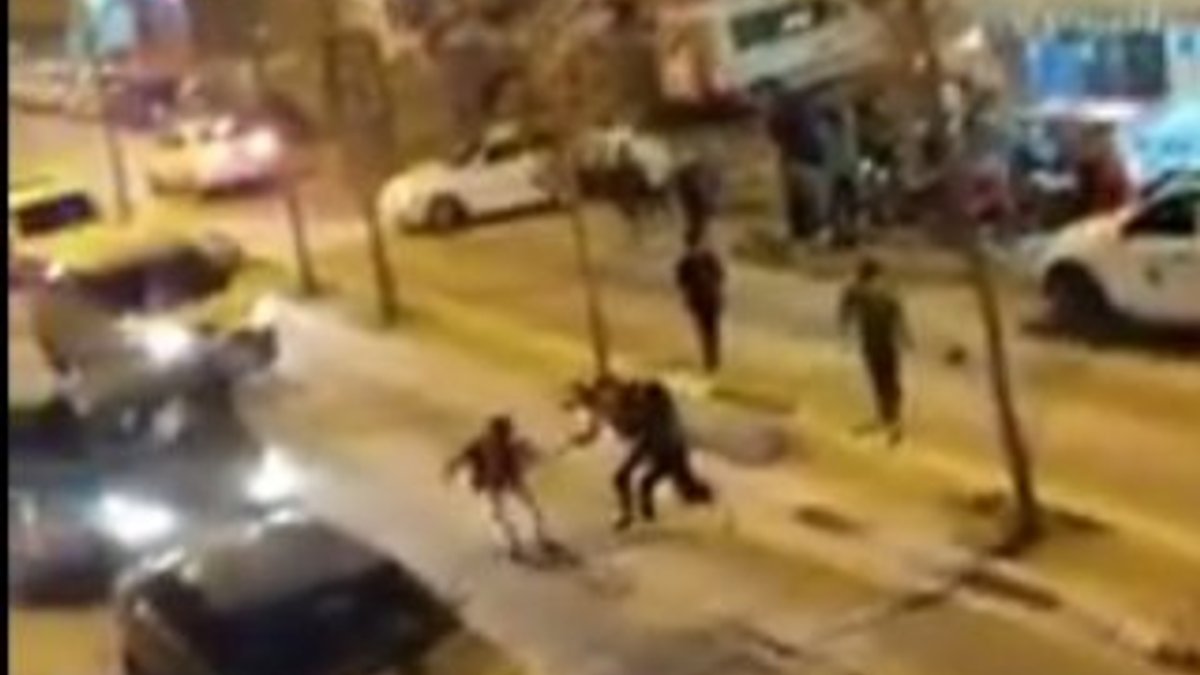 Çekmeköy'de kafede başlayan kavga sokağa taştı