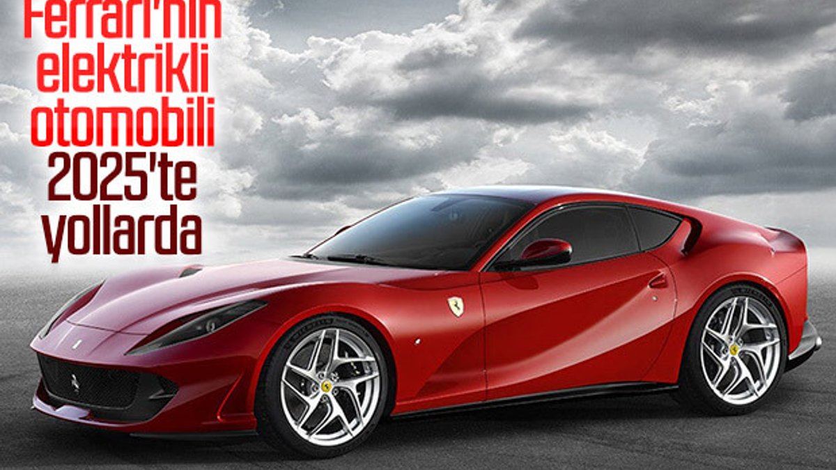 Ferrari’nin elektrikli aracına ait yeni patent görüntüleri