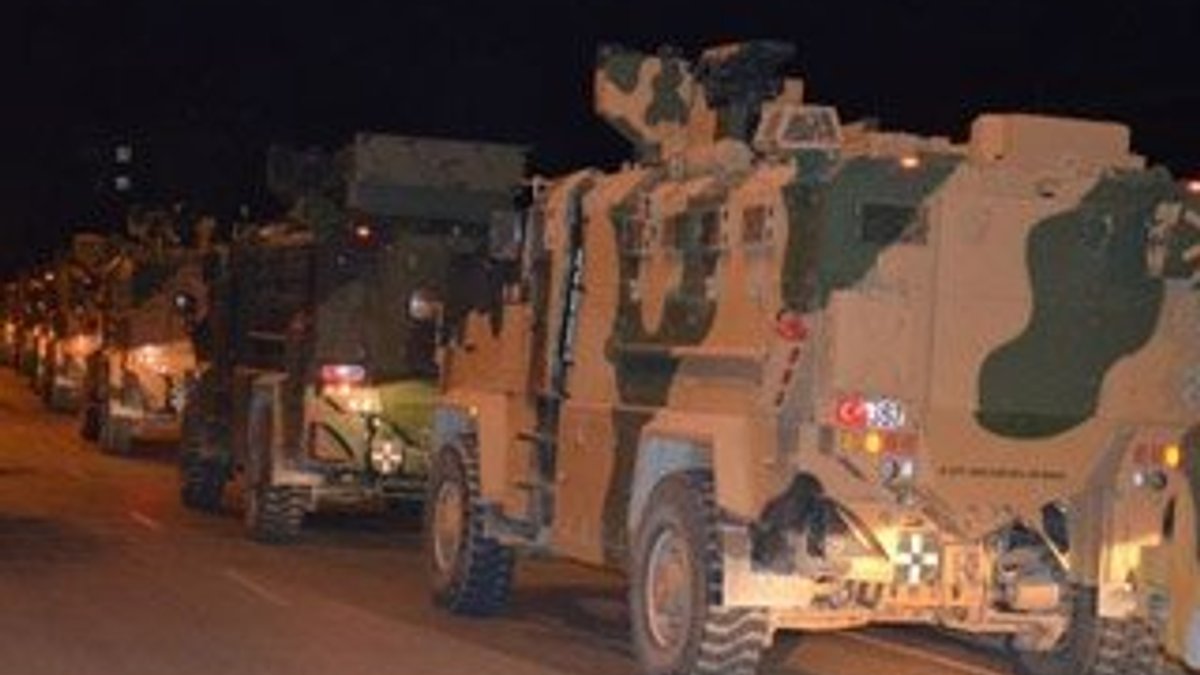 Suriye sınırına askeri araç ve komando sevkiyatı