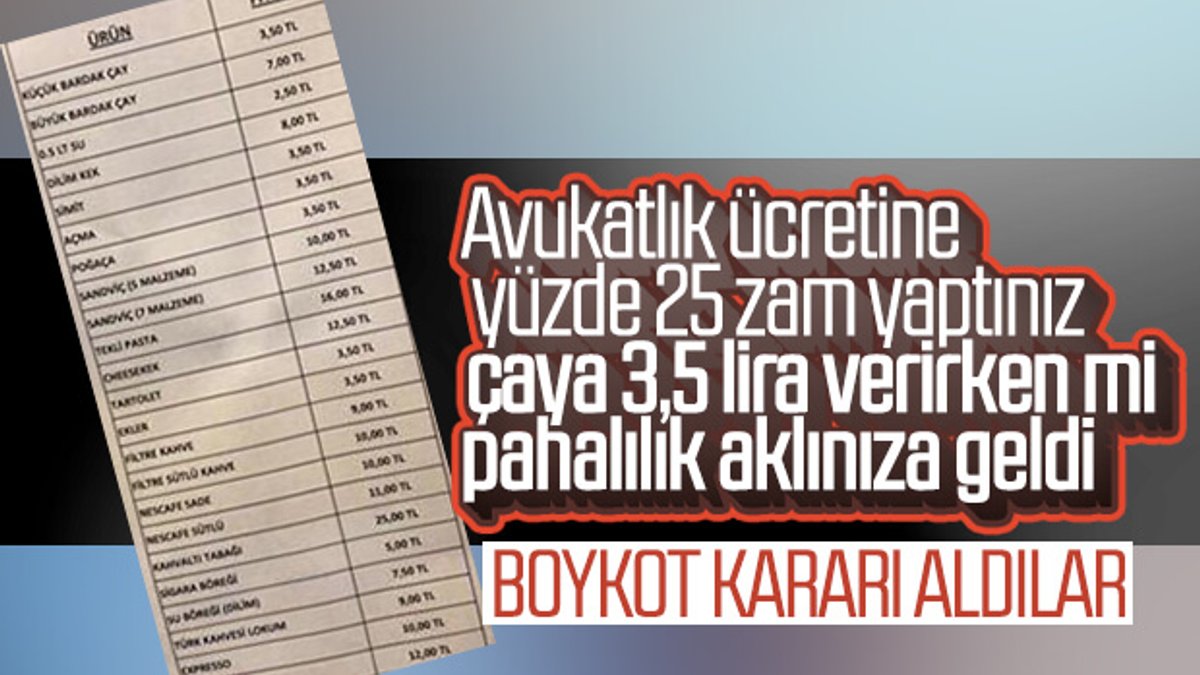 İstanbul Barosu'ndan avukatlara boykot çağrısı