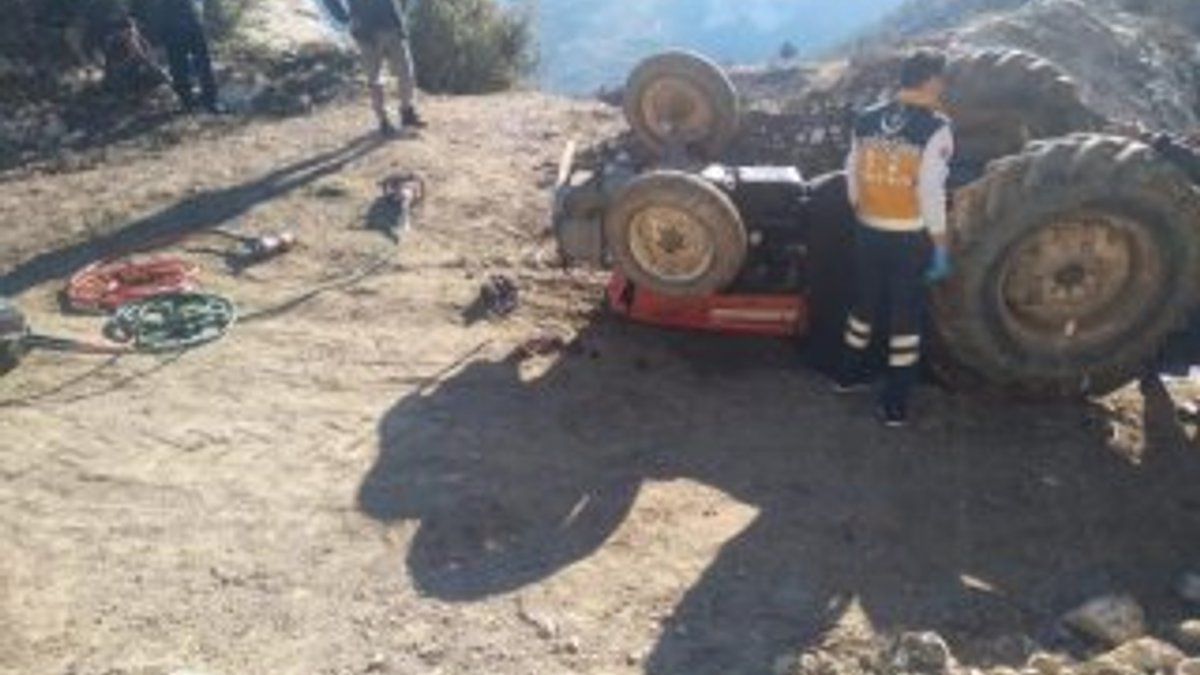 Kullandığı traktörün altında kalan çocuk öldü