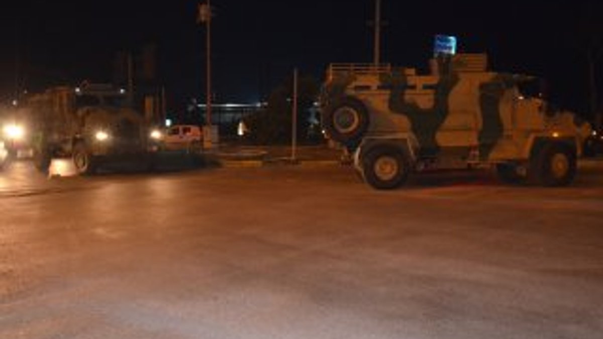 Suriye sınırına komanda ve askeri araç takviyesi