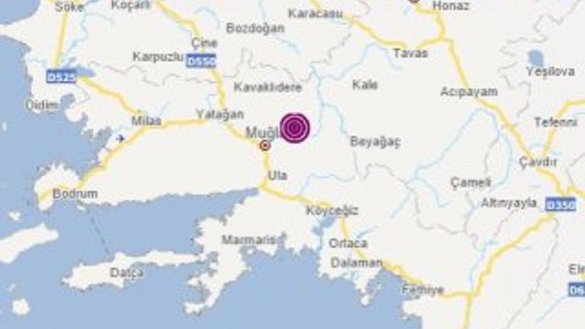 Akdeniz'de 4.4 büyüklüğünde deprem oldu