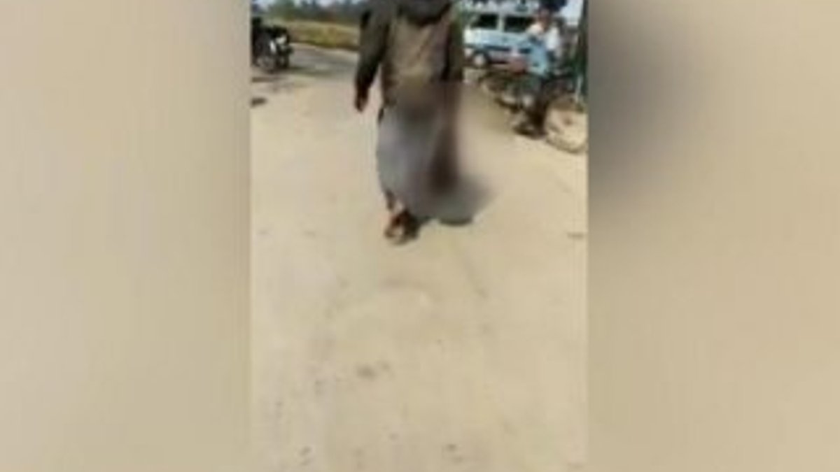 Hint adam karısının kesik kafasıyla sokakta yürüdü