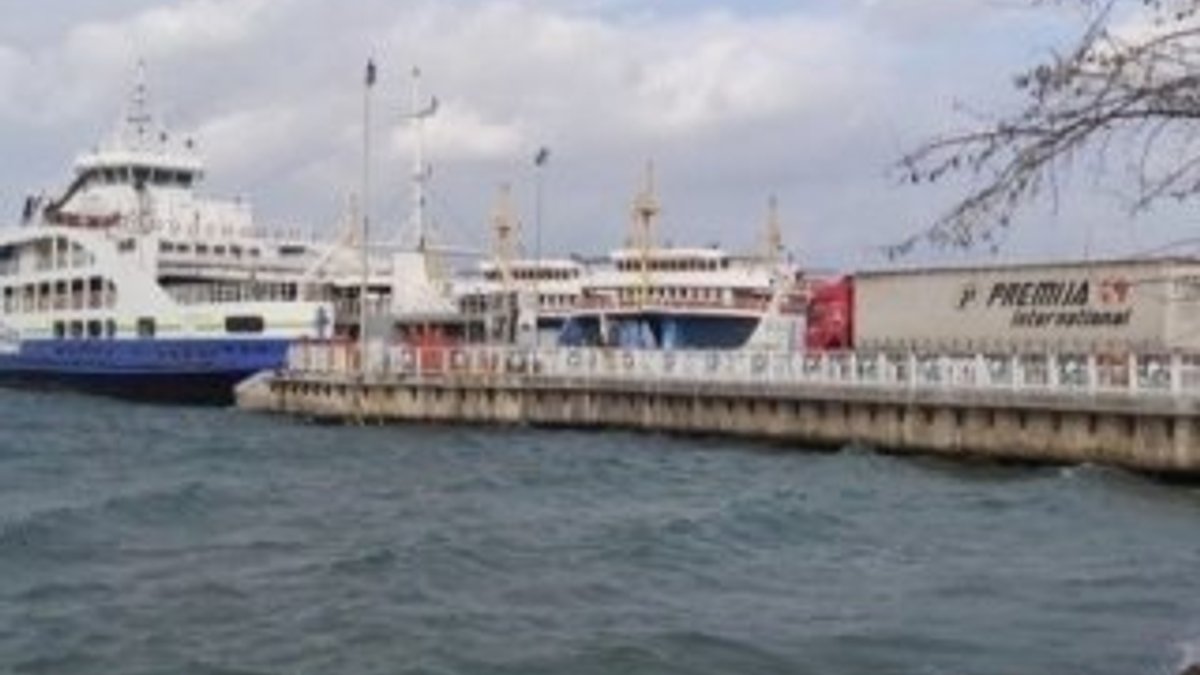 Çanakkale'de bazı feribot seferleri iptal edidli