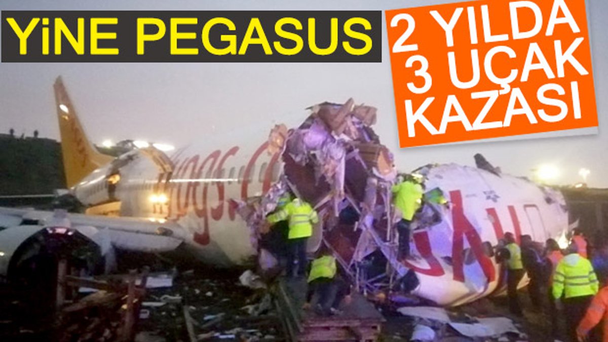 Pegasus uçaklarının üçüncü kazası