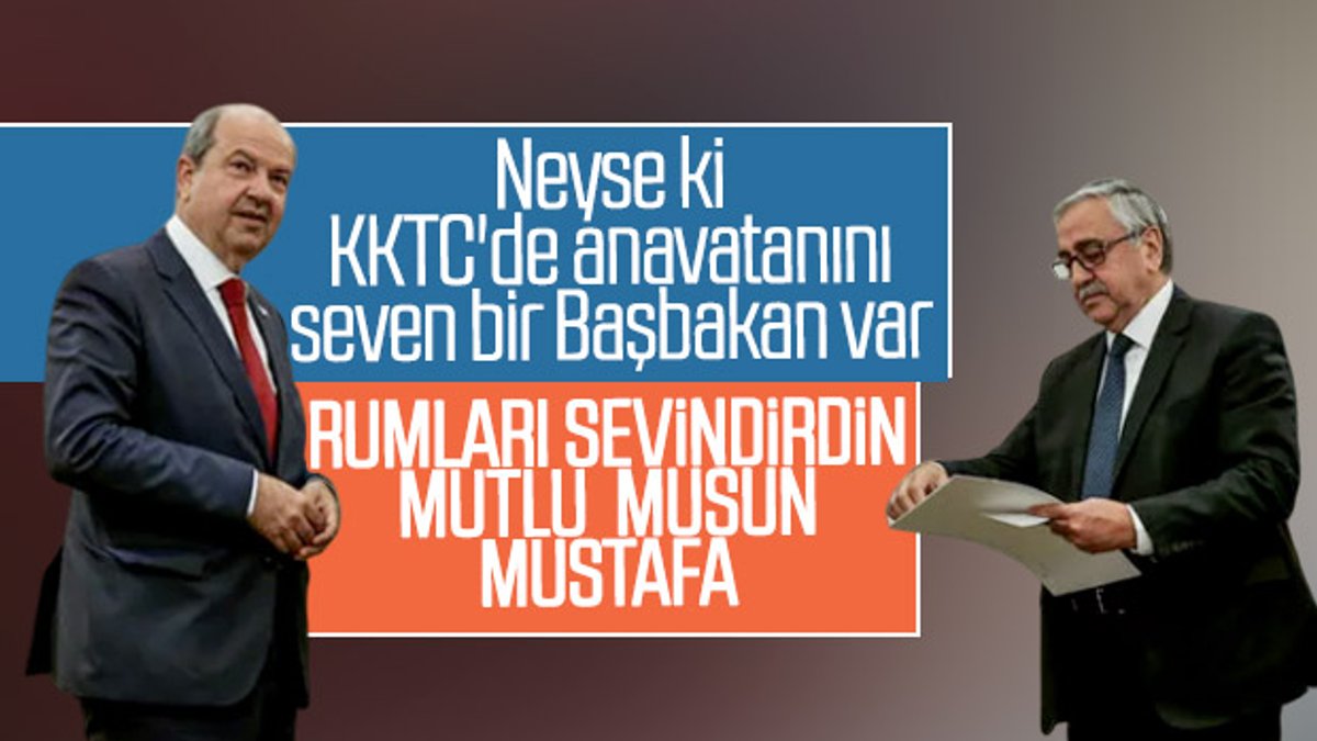 Ersin Tatar'dan Mustafa Akıncı'ya sert tepki