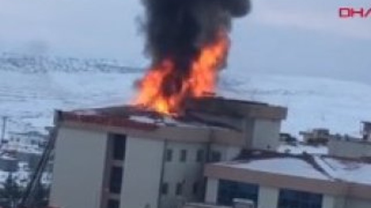 Şırnak'ta devlet hastanesinde yangın