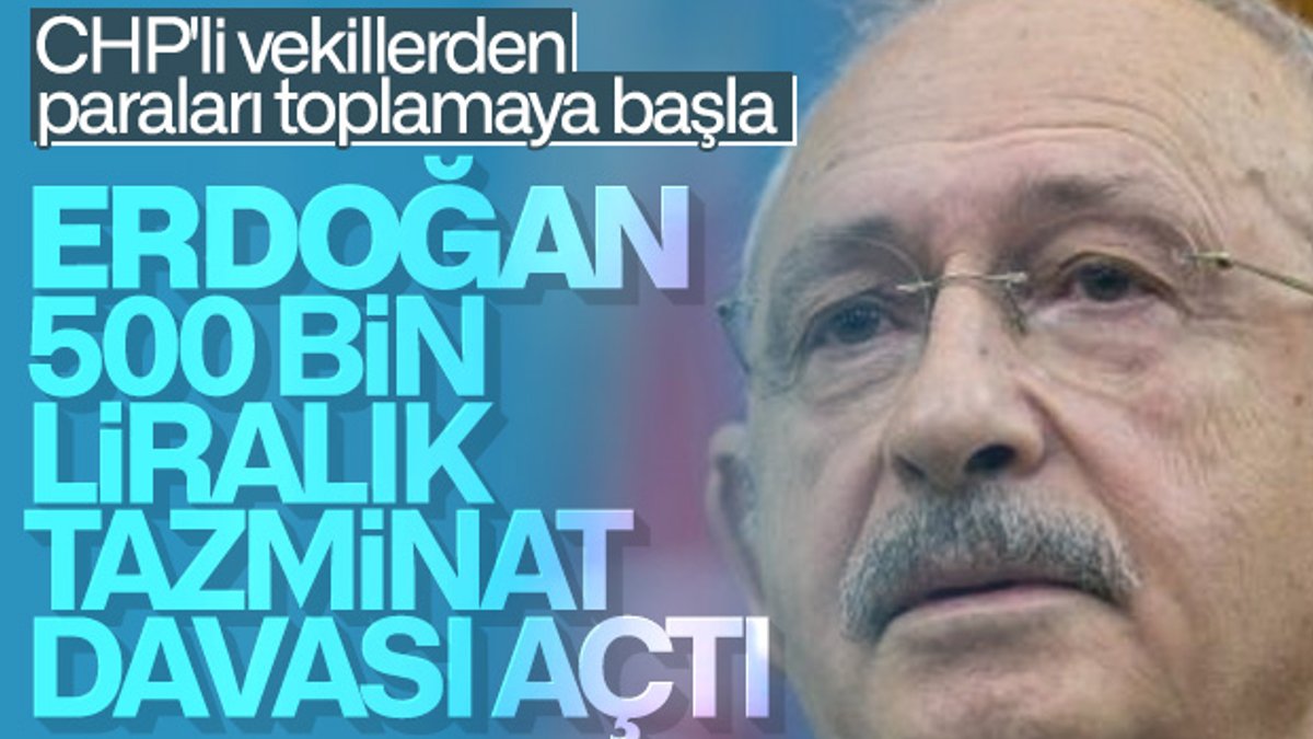 Erdoğan'dan Kılıçdaroğlu'na tazminat davası