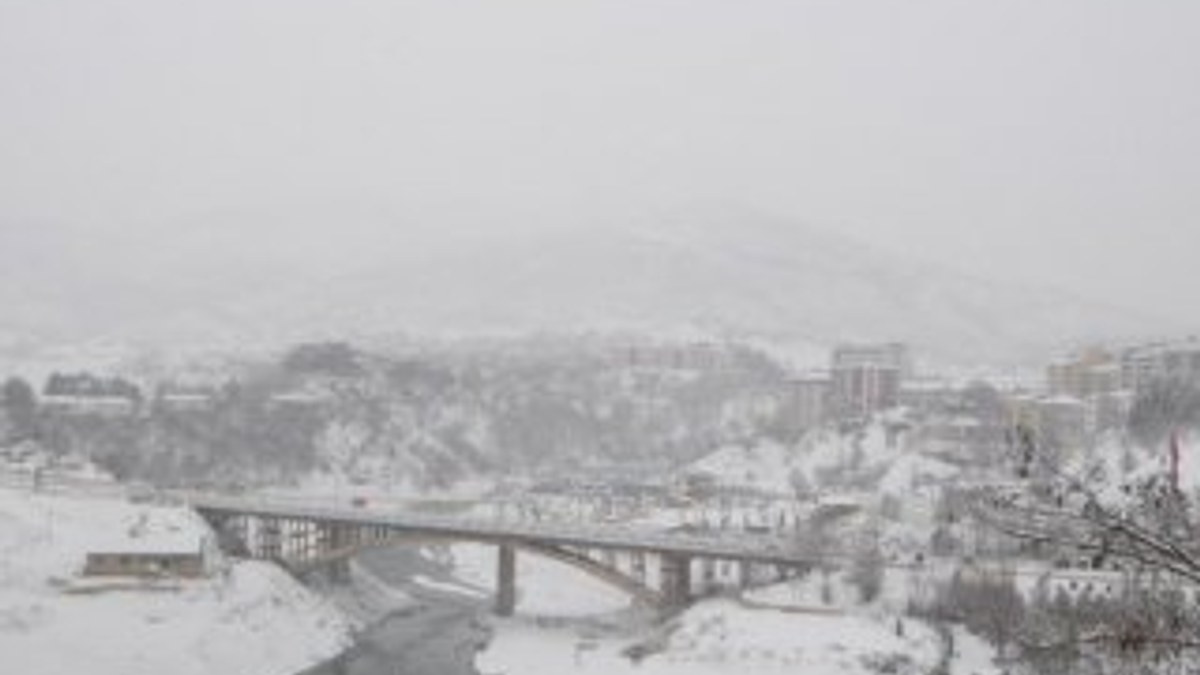 Tunceli'de kar 250 köy yolu kapattı