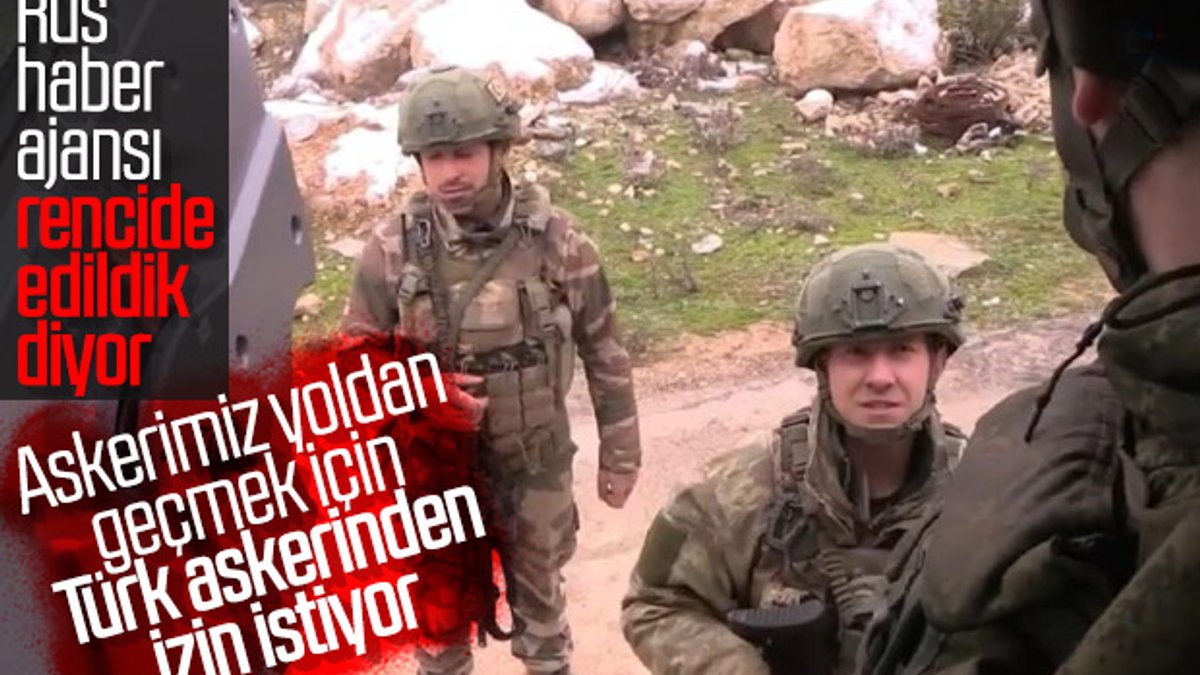 Rusya M4 karayolunu Türk askerinin izniyle kullanıyor