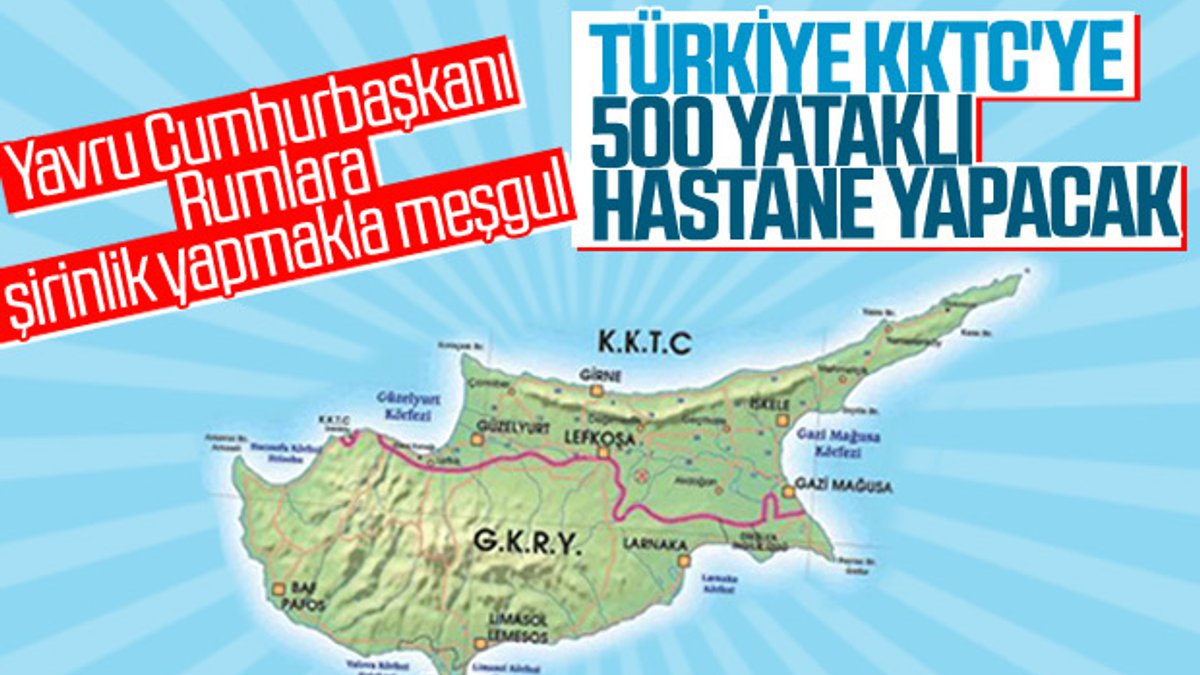 Türkiye, KKTC'ye 500 yataklı hastane yapacak