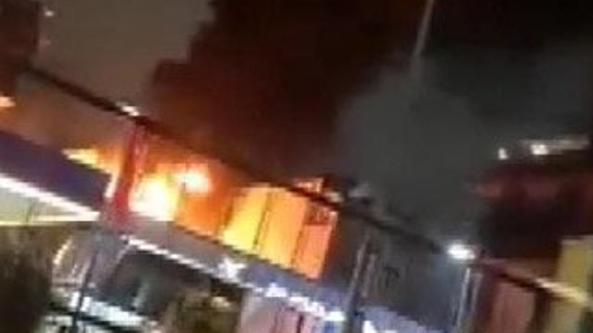 Sultangazi'de trafo yangını