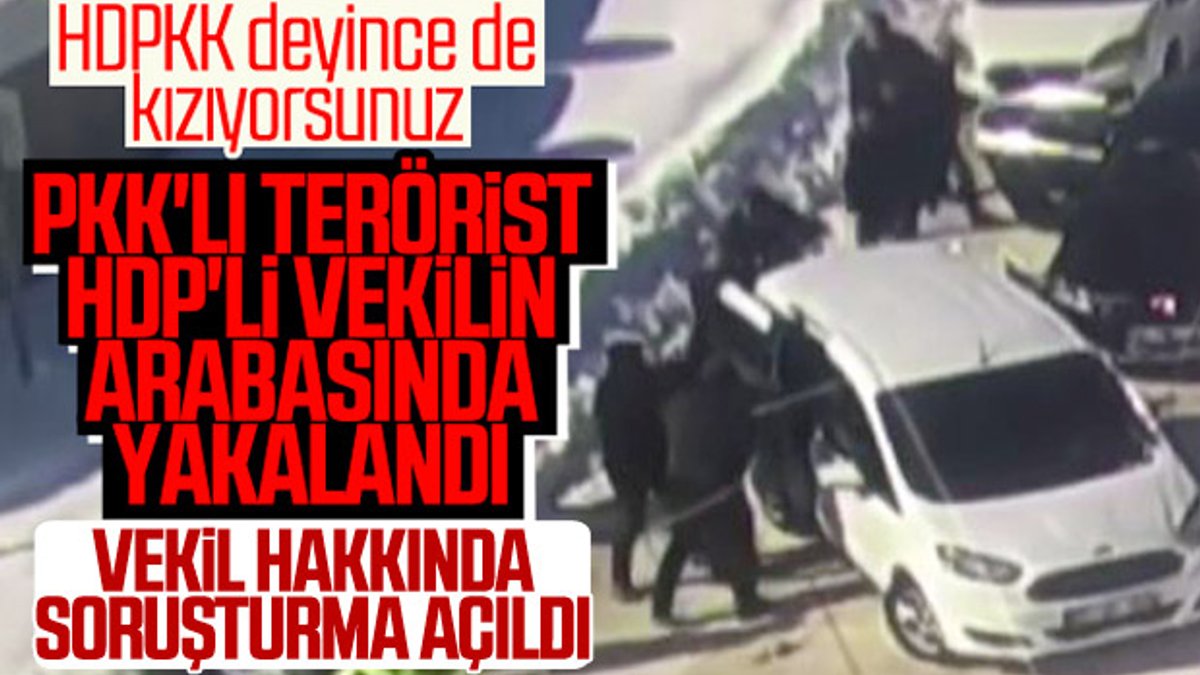 Evinde terörist saklayan HDP'li vekile soruşturma