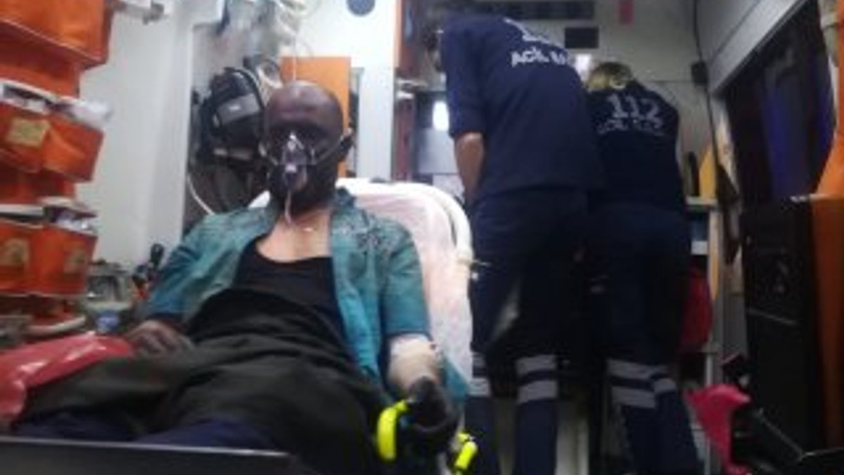 İzmir'deki yangında 10 kişi dumandan etkilendi
