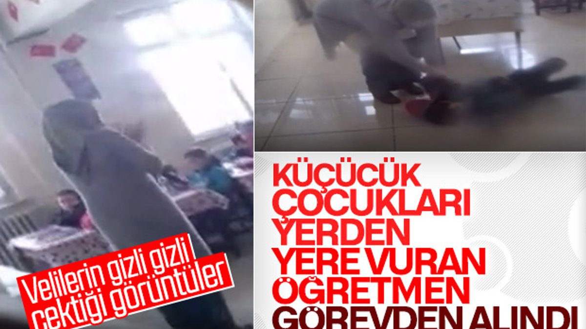 Gaziantep'te şiddet uygulayan öğretmen görevden alındı