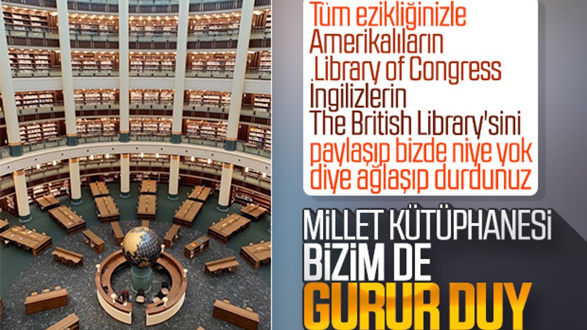 Cumhurbaşkanlığı Millet Kütüphanesi açıldı