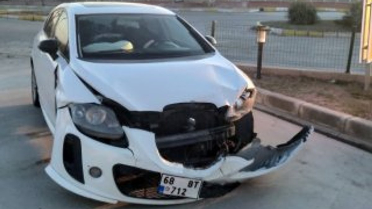 Aksaray'da trafik kazası: 3 yaralı