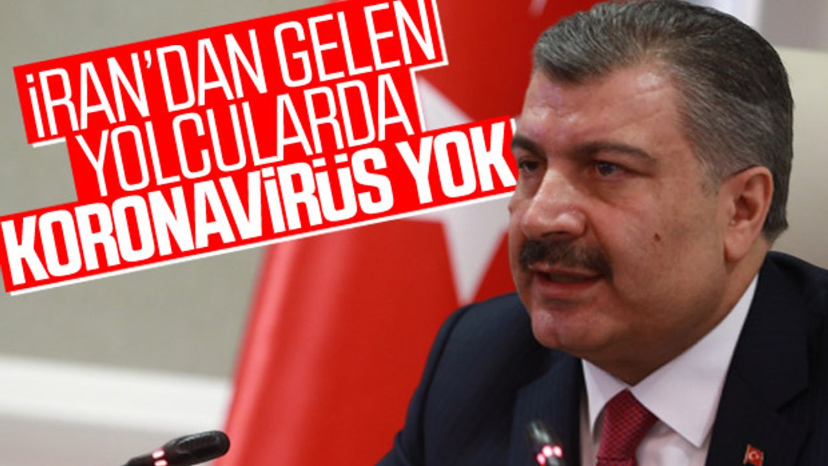 Sağlık Bakanı Koca: Türkiye'de koronavirüse rastlanmadı