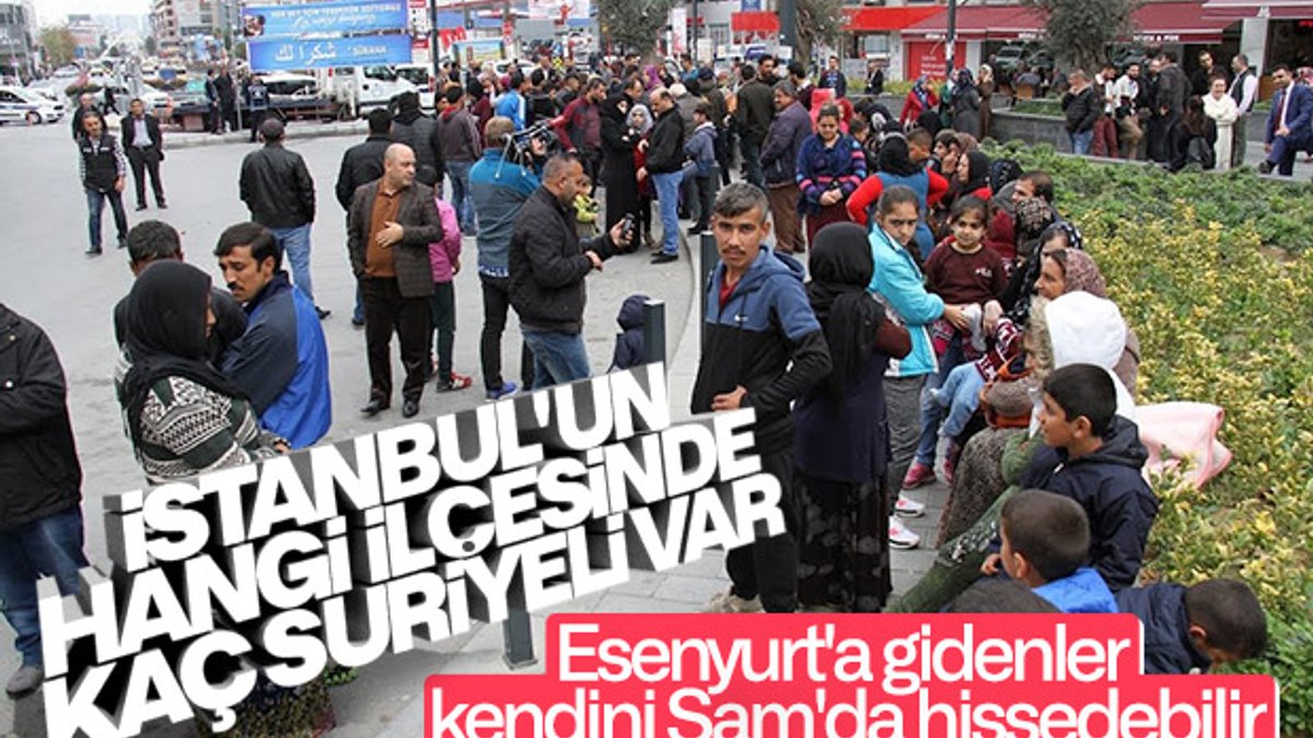 İstanbul'da yaşayan Suriyeli sayısı