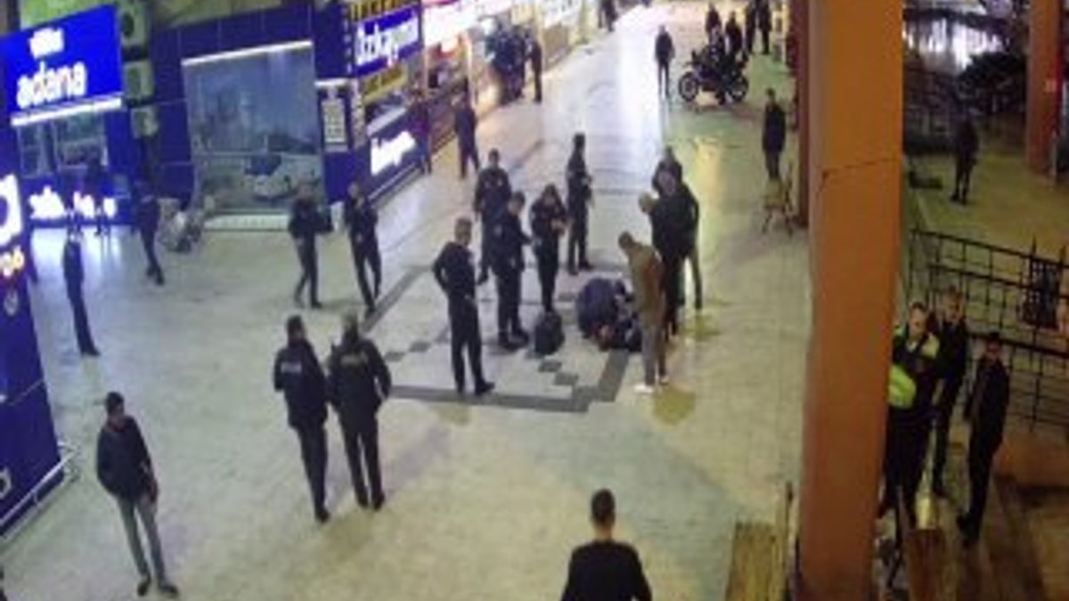 Adana'da otogarda silahlı çatışma