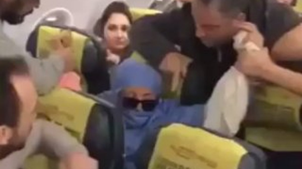 Uçakta bomba olduğunu söyleyince tutuklanan kadına tahliye