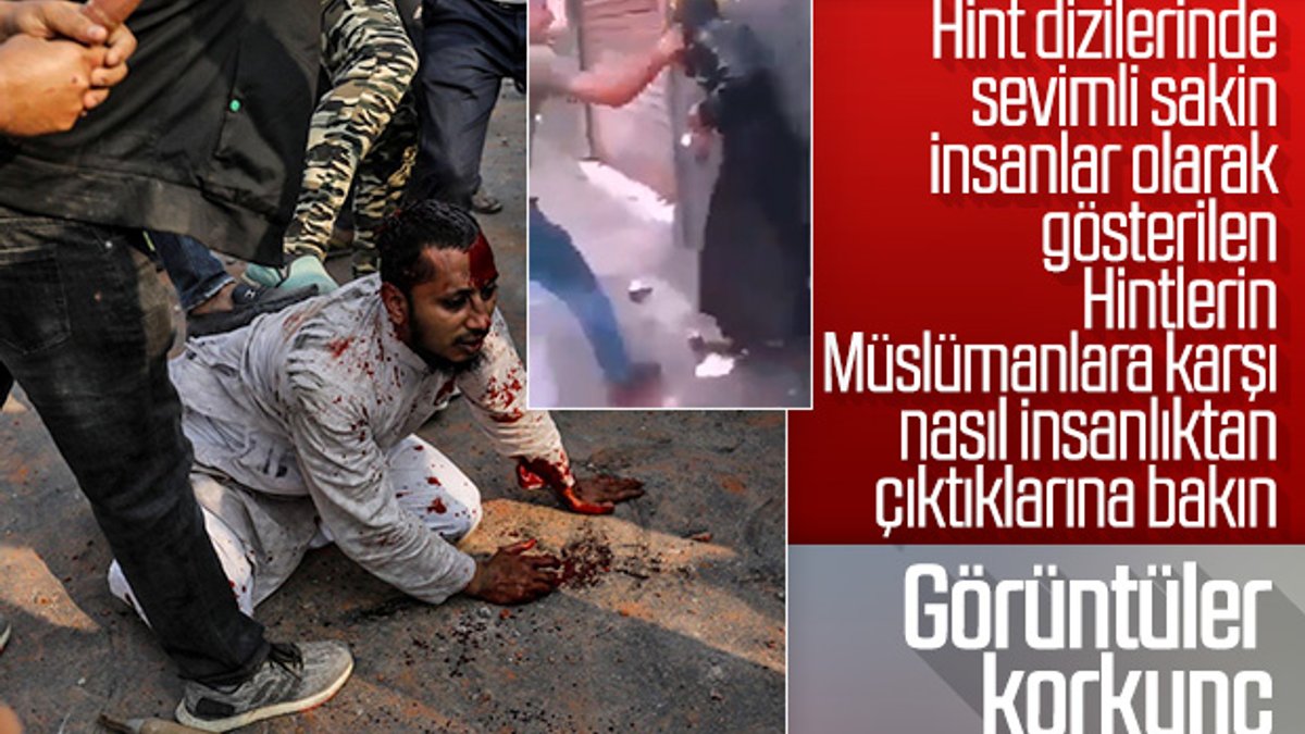 Hindistan'da Müslümanlar katlediliyor