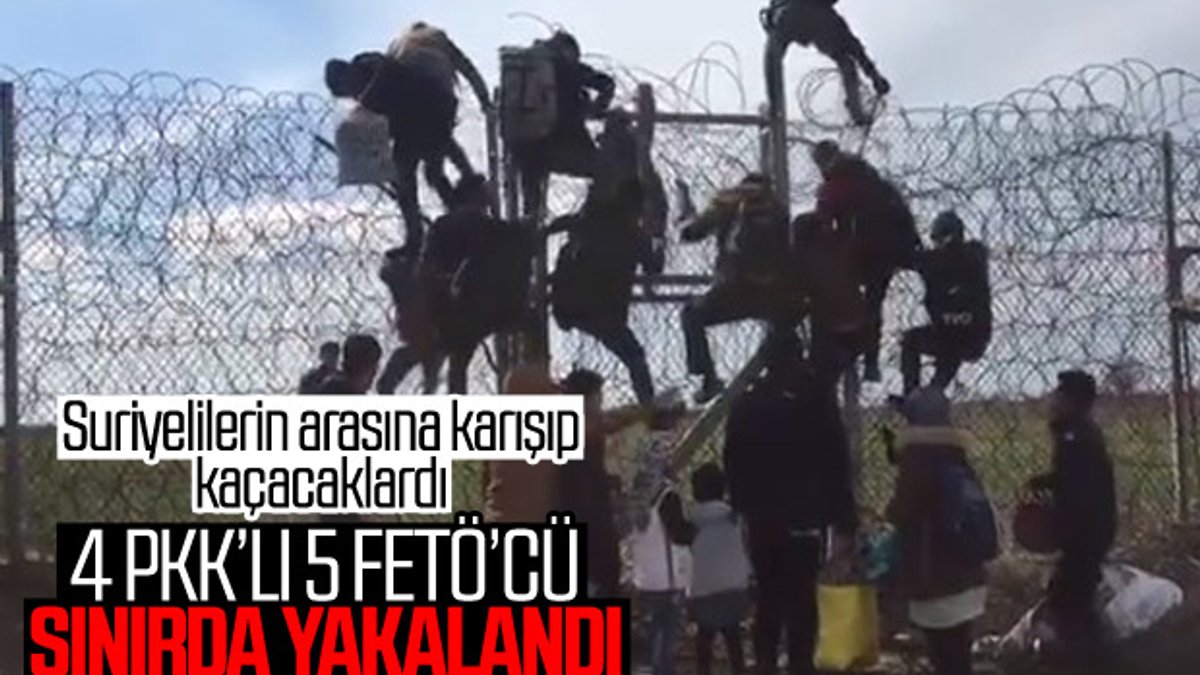 FETÖ ve PKK şüphelisi 9 kişi mültecilerin arasına karıştı