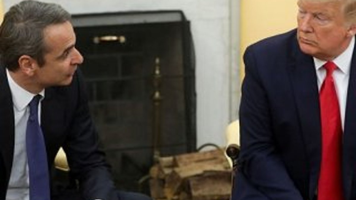 Trump, Yunan Başbakan Miçotakis ile görüştü