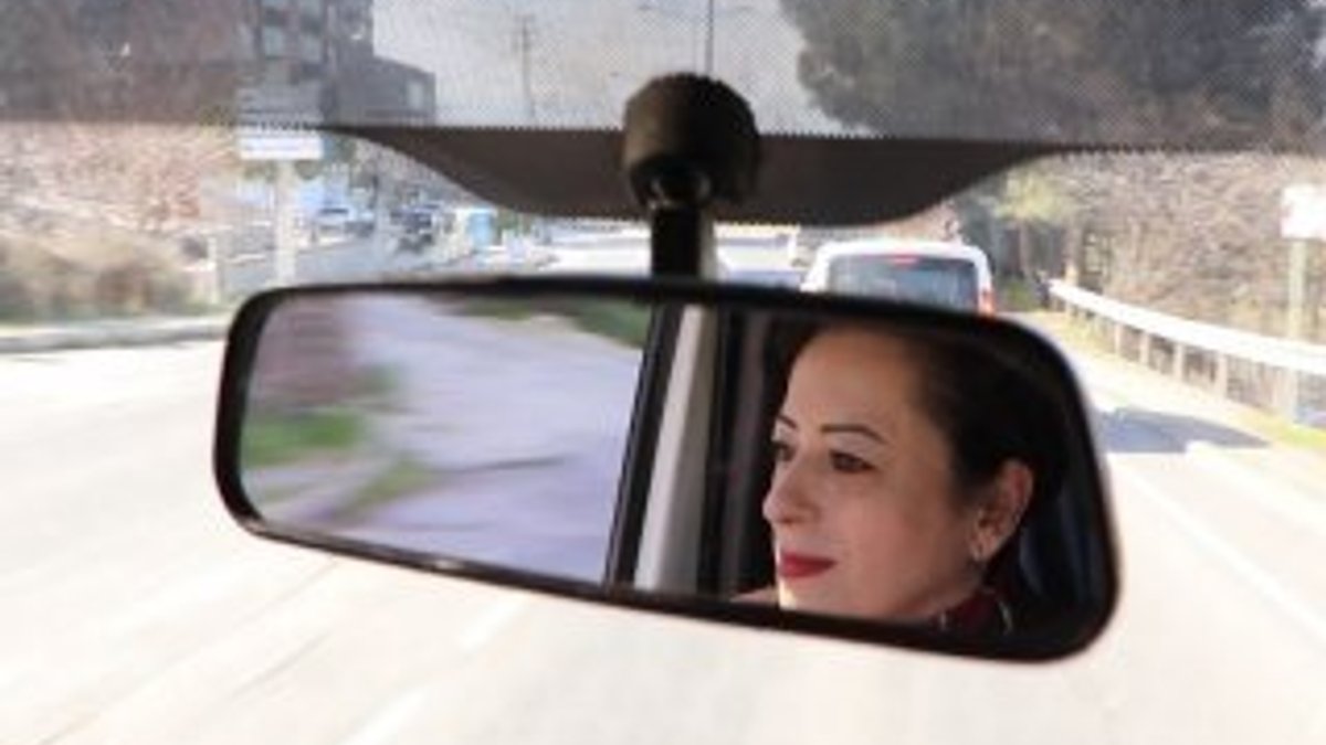 Samsun'un tek kadın servis şoförü
