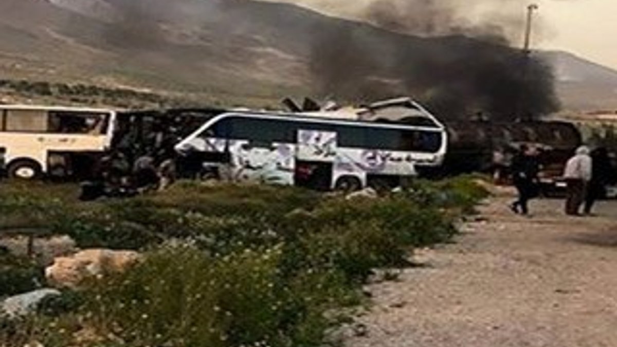 Şam’da yakıt tankeri ve yolcu otobüsleri çarpıştı: 30 ölü