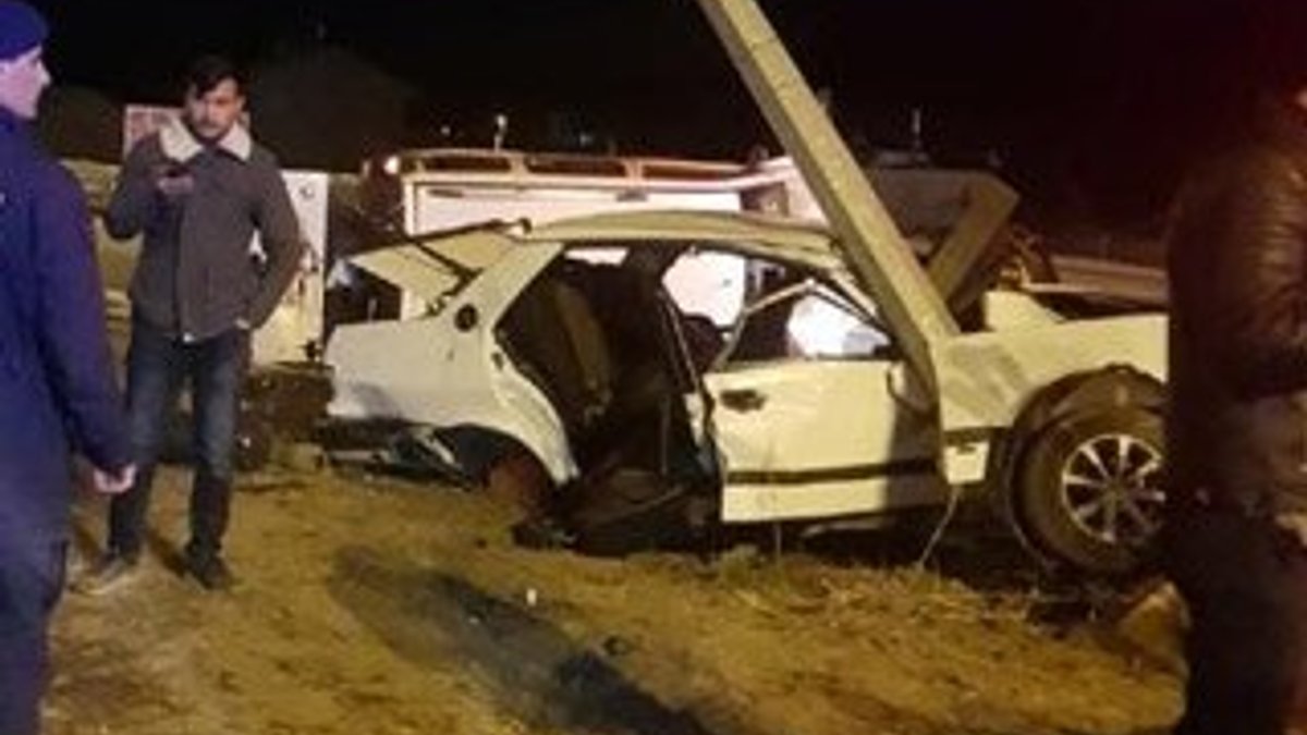 Seydişehir'de kaza: 1 ölü 9 yaralı