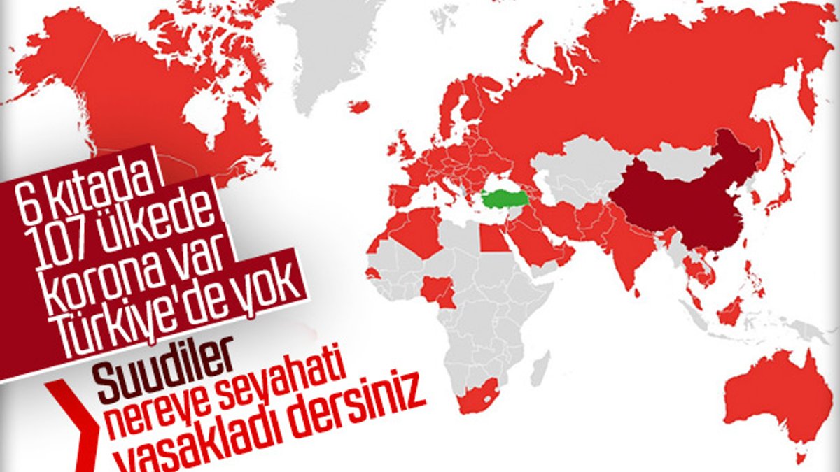 S.Arabistan'dan Türkiye'ye seyahat yasağı