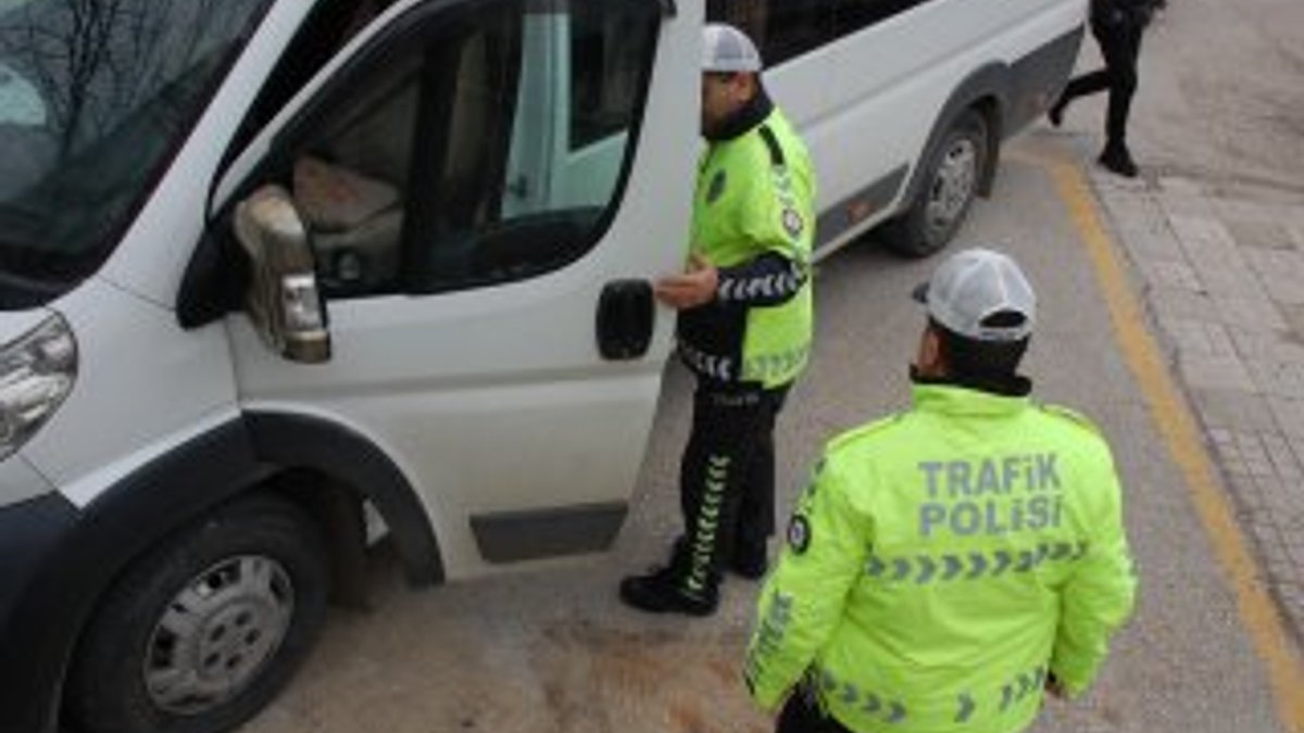 Edirne'de servis şoförü ikinci kez alkollü yakalandı