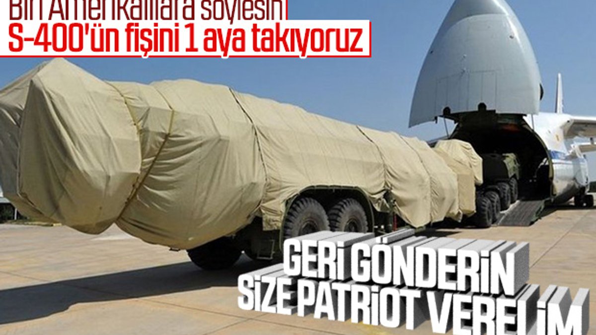 Türkiye’ye Patriot koşulu: S-400’ü geri gönderin