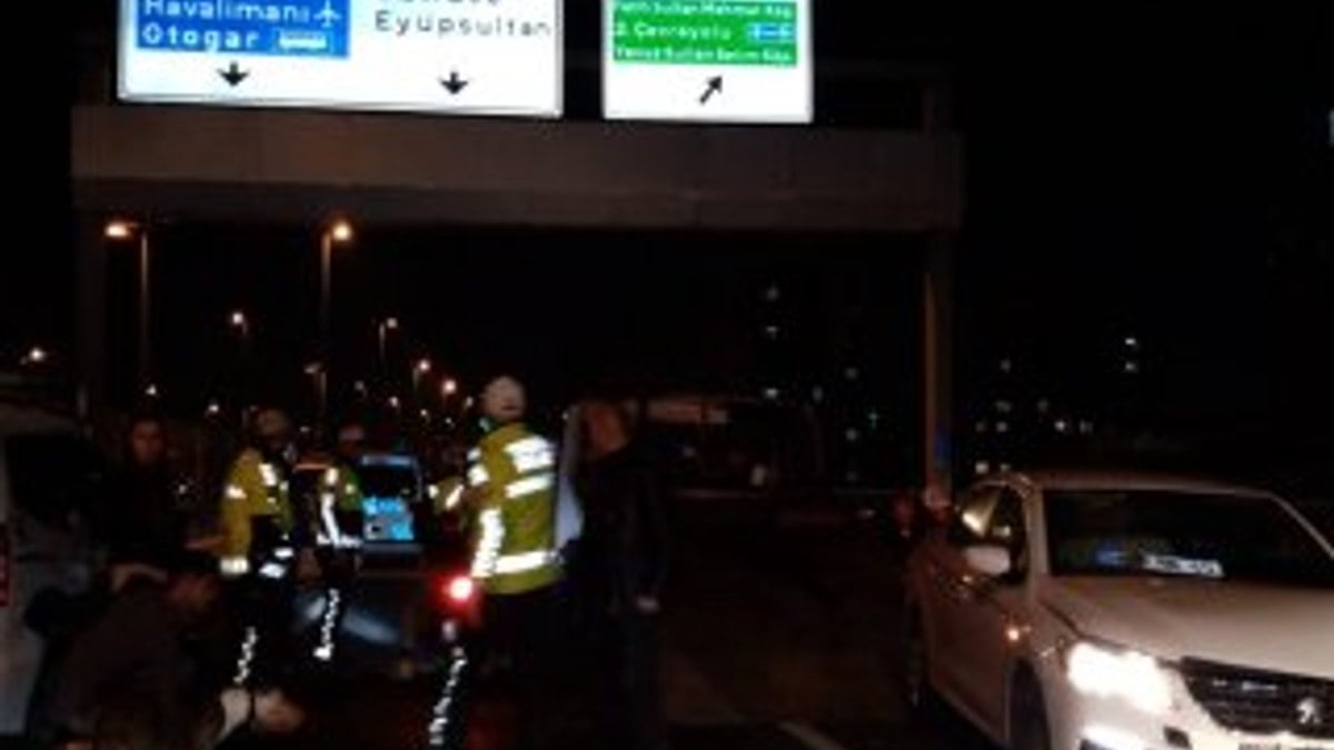 İstanbul'da trafik kazası: 1 yaralı