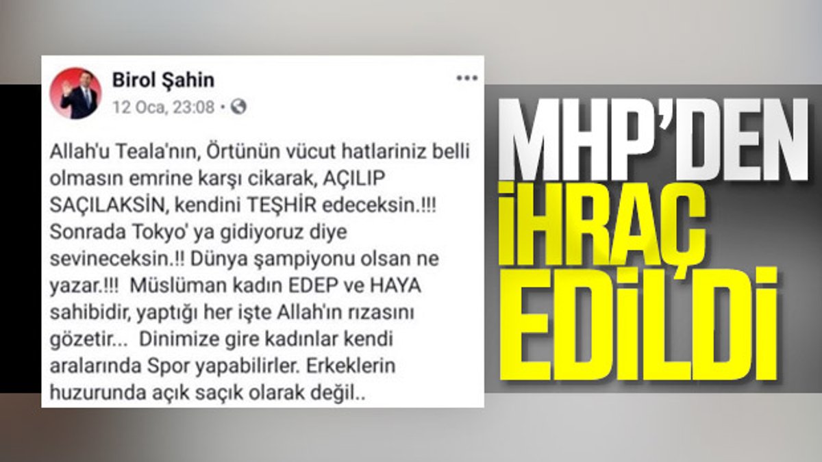 Kaynaşlı Belediye Başkanı Şahin, MHP'den ihraç edildi
