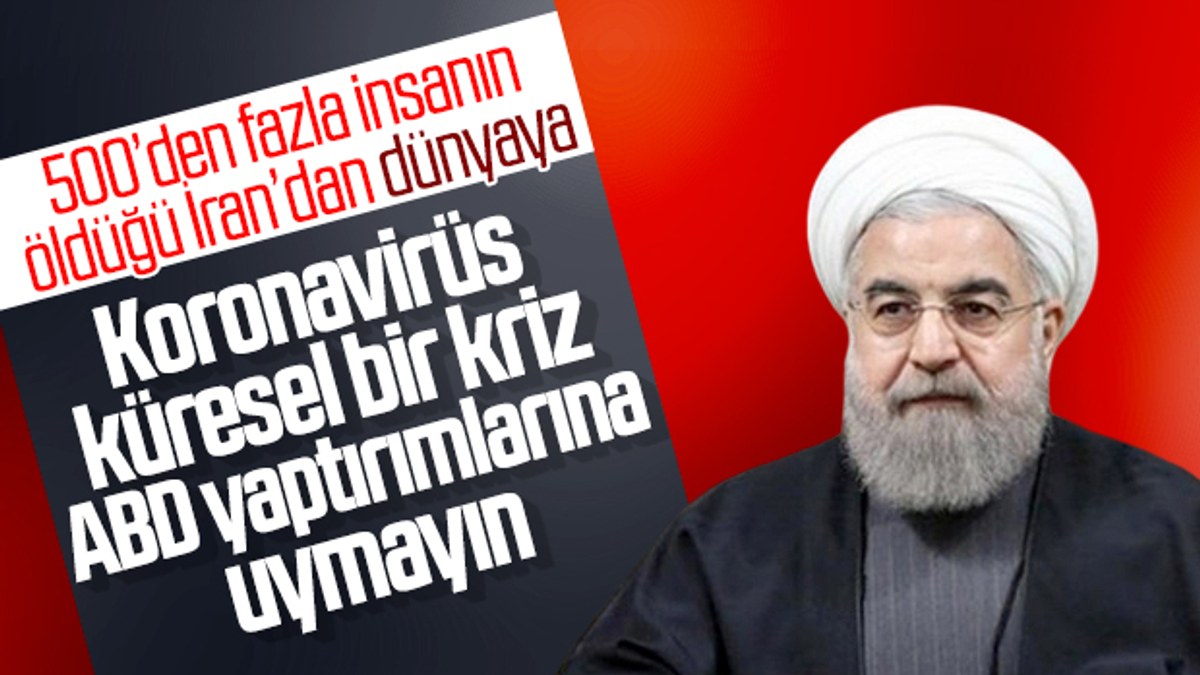 Ruhani'den dünya liderlerine: ABD yaptırımlarına uymayın