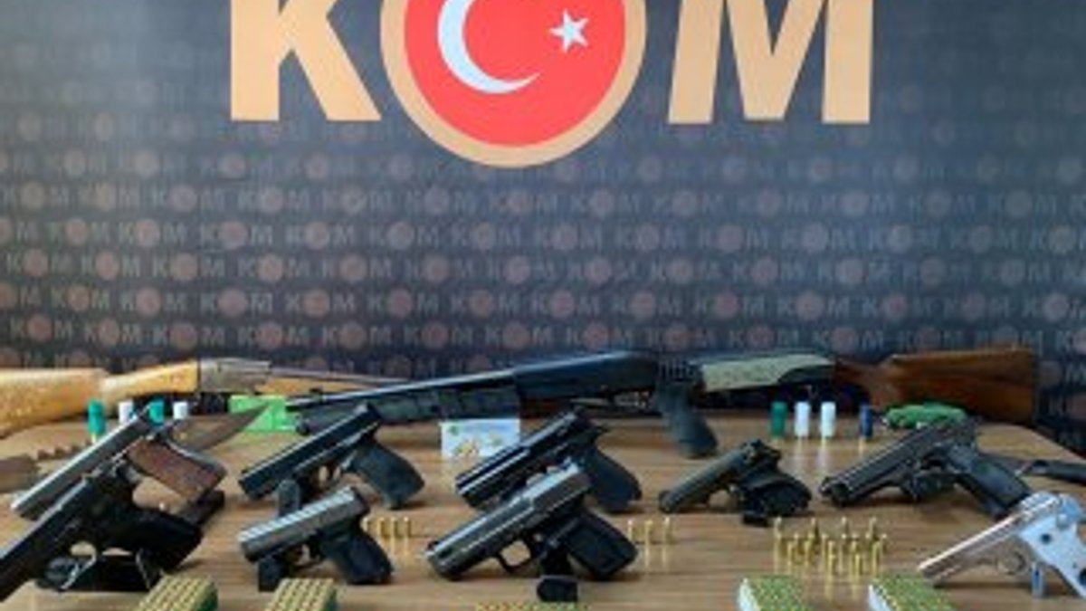 Malatya'da silah ticareti yapan 14 kişi yakalandı