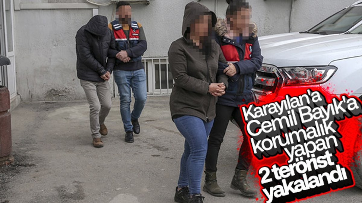 PKK elebaşlarının koruması 2 terörist, Van'da yakalandı