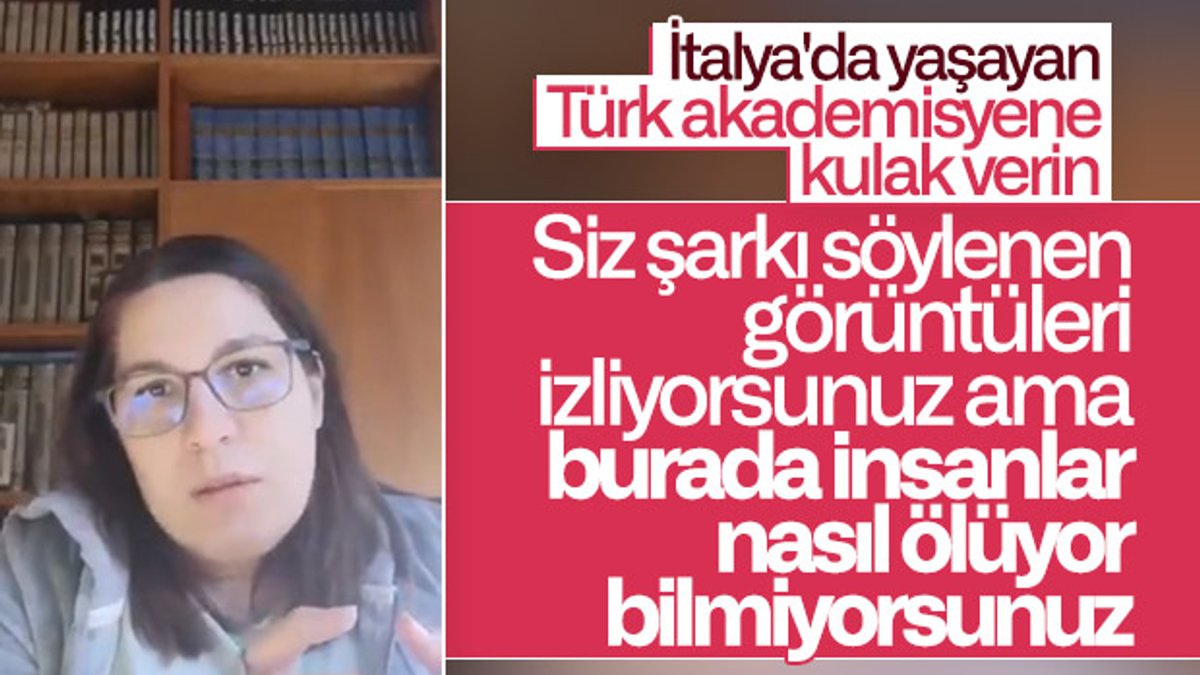 İtalya'da yaşayan Türk akademisyen son durumu anlattı