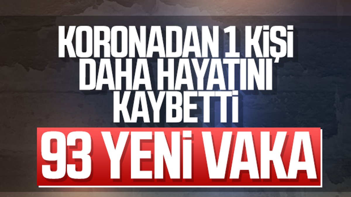 Türkiye'de koronavirüs sebebiyle 1 kişi daha öldü