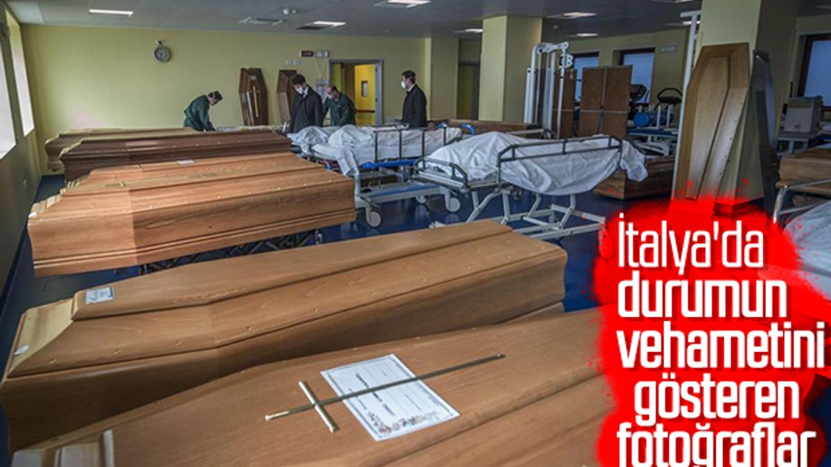 İtalya'da cenaze işlemlerine yetişilemiyor