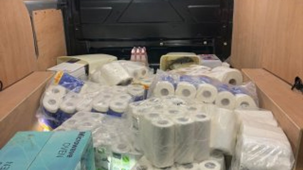 İngiltere'de hırsızlar tuvalet kağıdı çaldı