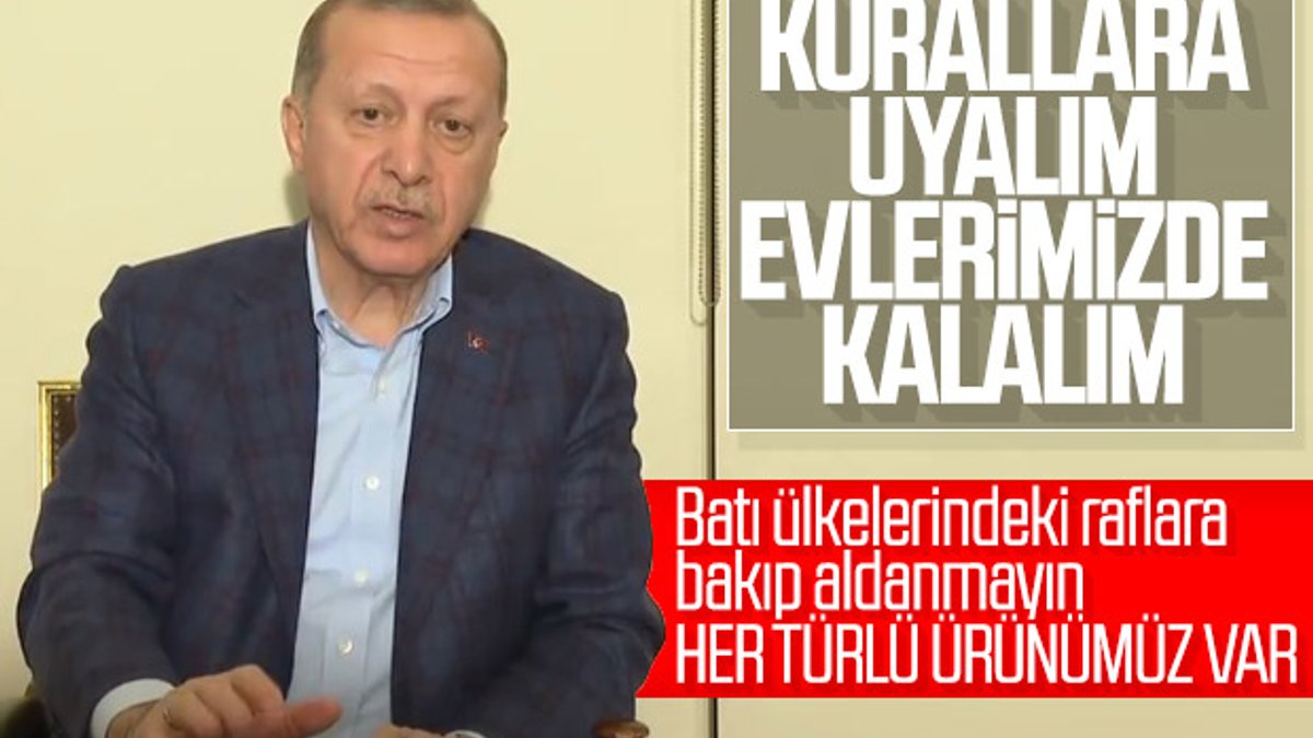 Cumhurbaşkanı Erdoğan'dan koronavirüs hakkında uyarılar