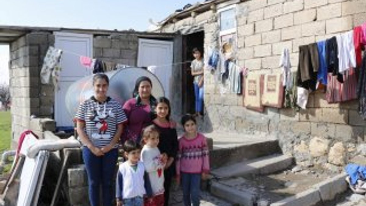 Siirt'te 9 nüfuslu aile yaşam mücadelesi veriyor