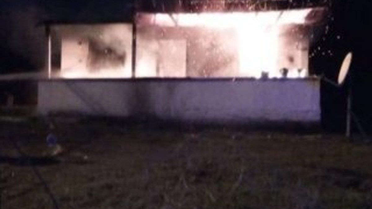 Giresun'da ev yangını: 2 yaralı
